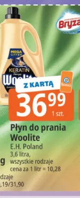 Płyn do prania Woolite promocja w Leclerc
