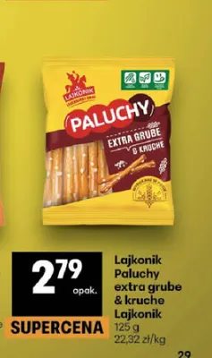 Paluchy extra grube & kruche Lajkonik promocja w Delikatesy Centrum