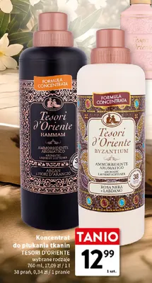 Koncentrat do płukania tkanin Tesori d'Oriente Byzantium promocja w Intermarche