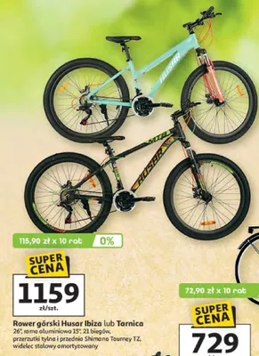 Rower górski Tarnica promocja w Auchan
