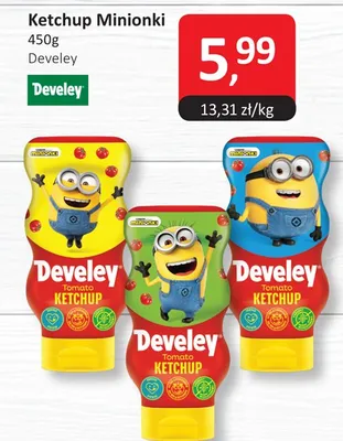 Ketchup Minionki promocja w Market Point