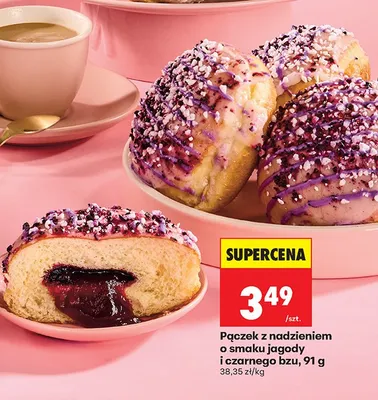 Pączek z nadzieniem promocja w Biedronka