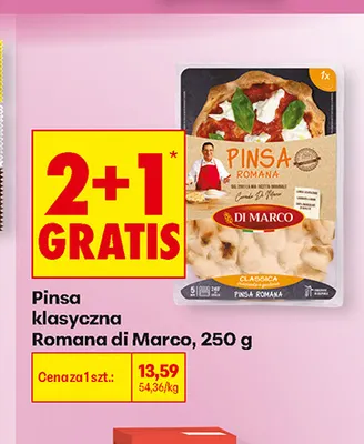 Pinsa klasyczna Romana Di Marco promocja w Biedronka