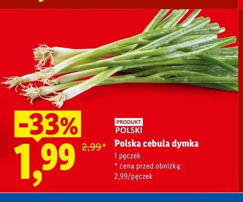 Cebula dymka polska promocja w Lidl