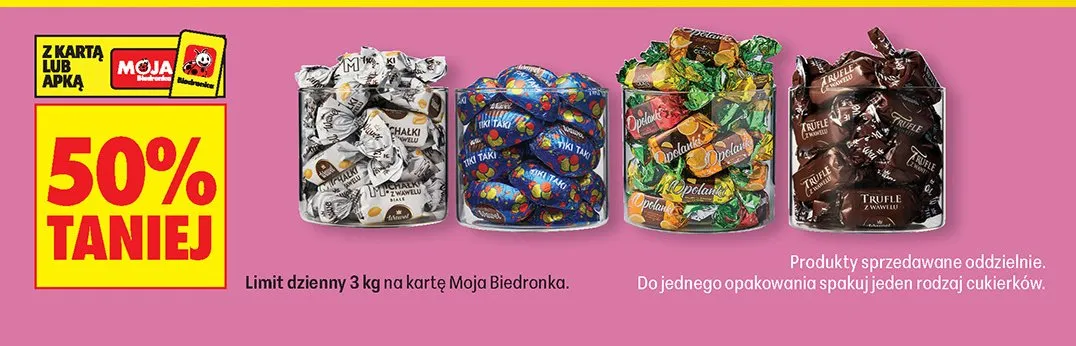 Cukierki Chałki Tai-Tai promocja w Biedronka