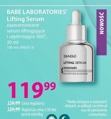 Lifting Serum serum liftingujące z retinolem i fitokolagenem promocja w Hebe