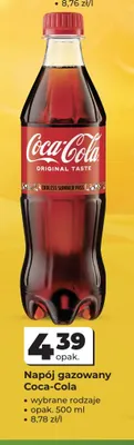 Napój gazowany Coca-Cola promocja w Odido
