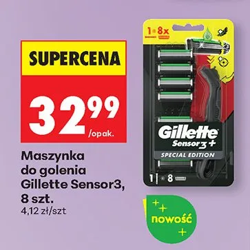 Maszynka do golenia Sensor3 promocja w Biedronka