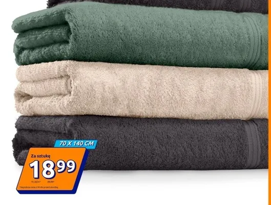 Ręcznik 70x140 cm promocja w Action