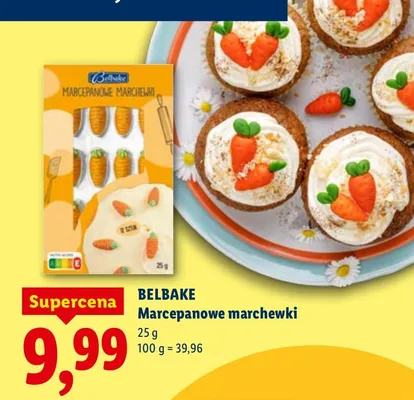 Marcepanowe marchewki promocja w Lidl
