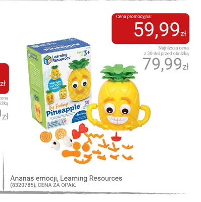 Ananas emocji Learning Resources promocja w Smyk