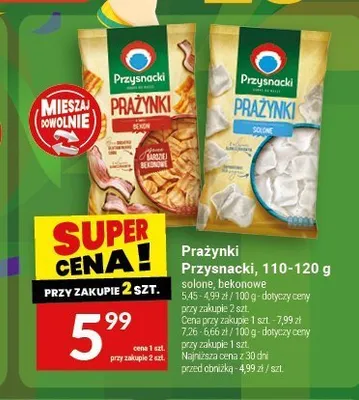 Prażynki solone Przysnacki promocja w Twój Market