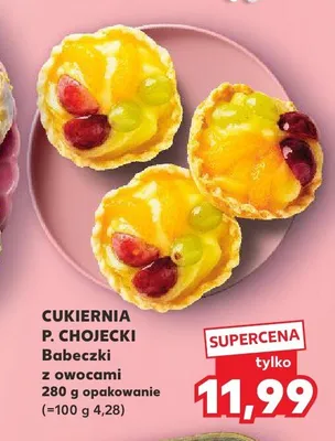 Babeczki z owocami promocja w Kaufland