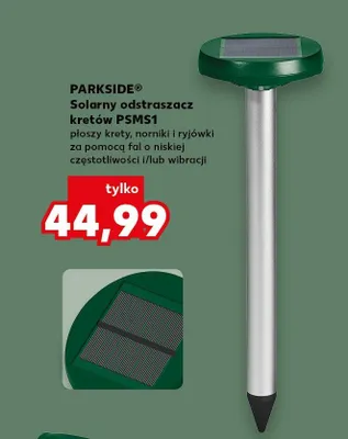 Solarny odstraszacz kretów PSM51  promocja w Kaufland
