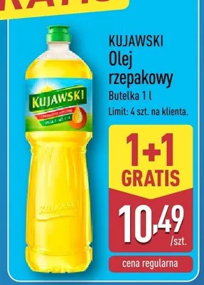 Olej rzepakowy butelka 1 l promocja w Aldi