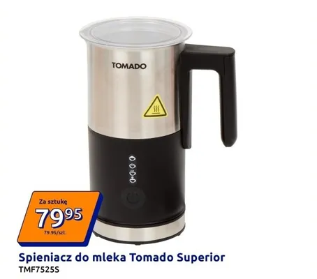 Spieniacz do mleka Superior TMF7525S promocja w Action