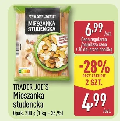 Mieszanka studencka promocja w Aldi
