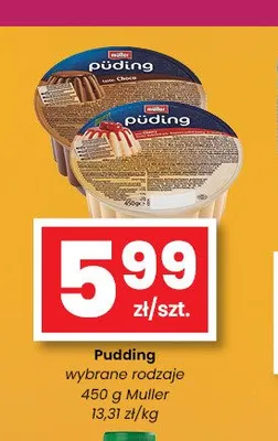 Pudding Muller promocja w emma MARKET