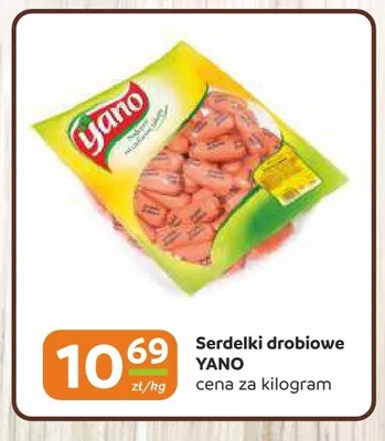 Serdelki drobiowe Yano promocja w Gama