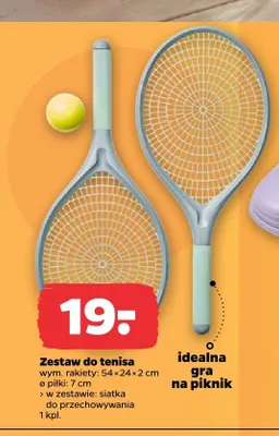 Zestaw do tenisa promocja w Netto