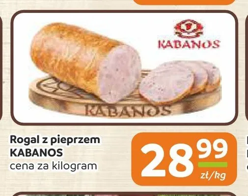 Rogal z pieprzem Kabanos promocja w Społem Częstochowa