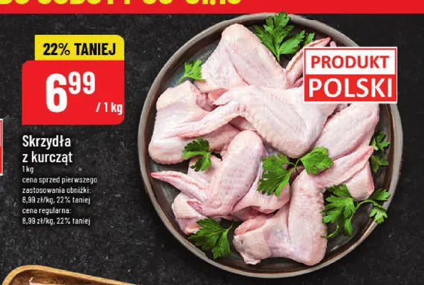 Skrzydła z kurcząt promocja w POLOmarket