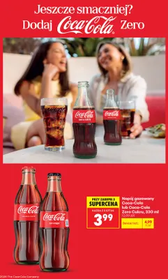 Napój gazowany Coca-Cola promocja w Biedronka