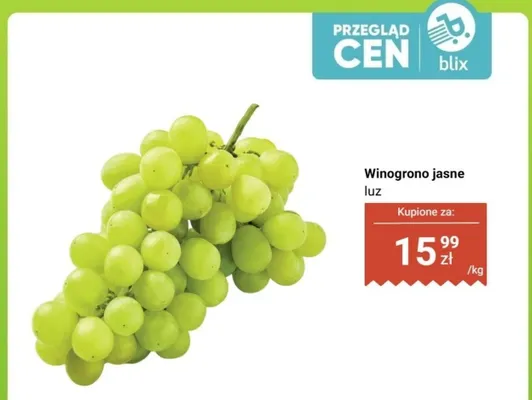 Winogrono jasne luz promocja w Dino
