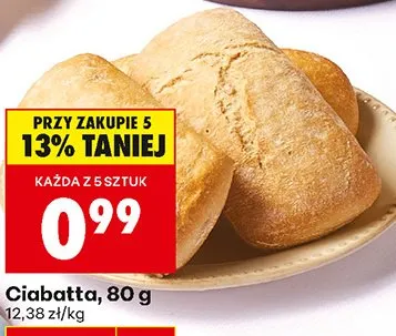Ciabatta promocja w Biedronka