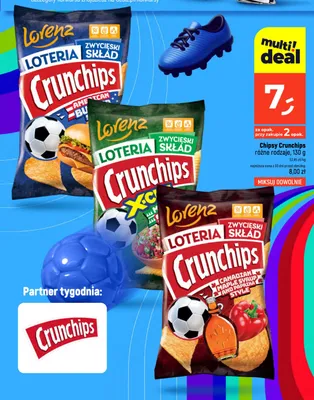 Chipsy Crunchips X-Cut promocja w Dealz