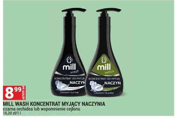 Koncentrat myjący do mycia naczyń czarna orchidea lub wspomnienie cojonu promocja w Merkury Market