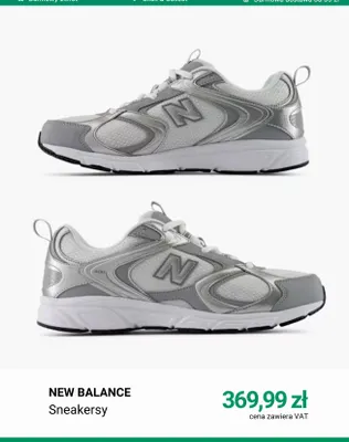 Sneakersy New Balance promocja w Deichmann