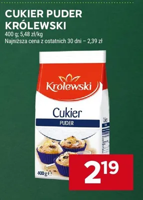 Cukier puder promocja w Stokrotka