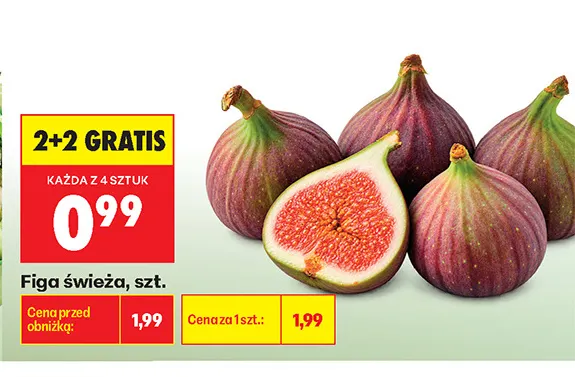 Figa świeża promocja w Biedronka