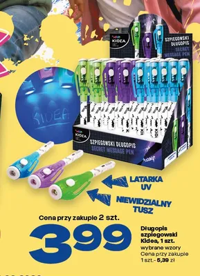 Długopis szpiegowski Kidea promocja w Twój Market