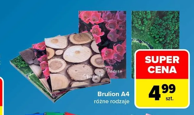 Brulion A4 promocja w Carrefour