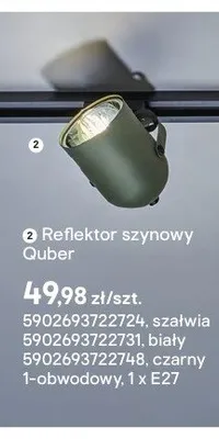 Reflektor szynowy Quber promocja w Castorama
