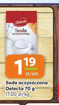 Soda oczyszczona Delecta promocja w Społem Częstochowa