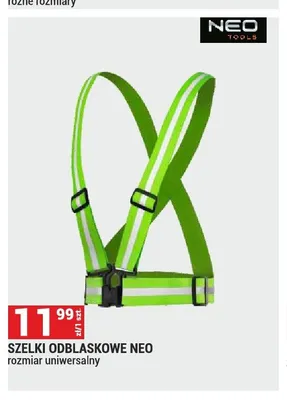 Szelki odblaskowe Neo Tools promocja w Merkury Market