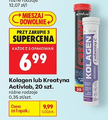Kolagen Activlab morski z witaminą C promocja w Biedronka
