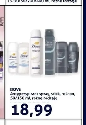 Antyperspirant stick Dove promocja w Blue Stop