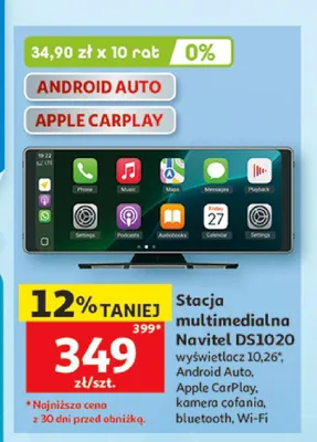 Stacja multimedialna Navitel DS1020 promocja w Auchan