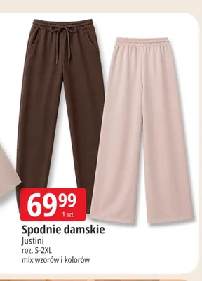 Spodnie damskie Justini promocja w Leclerc