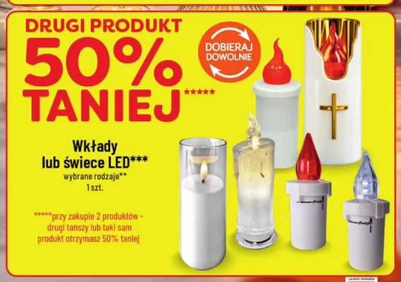 Świece LED promocja w POLOmarket