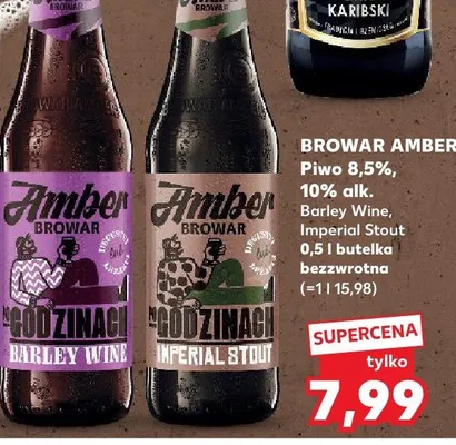Piwo Imperial Stout  promocja w Kaufland