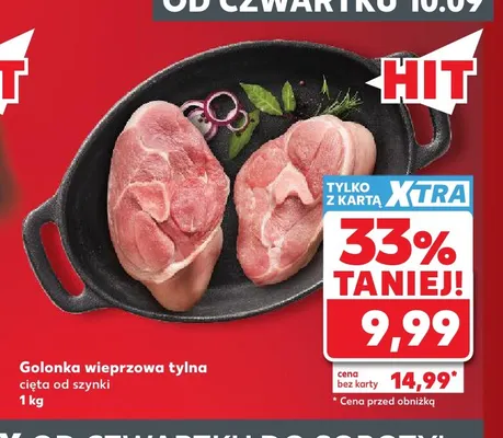 Golonka wieprzowa tylna cięta od szynki promocja w Kaufland