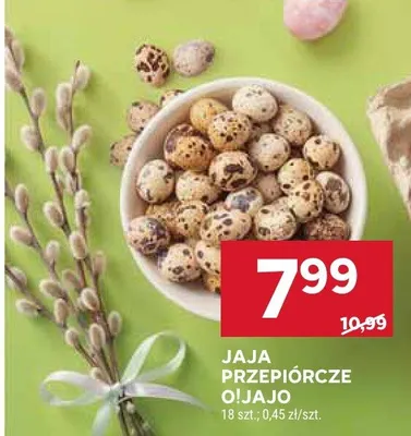 Jaja przepiórcze promocja w Stokrotka