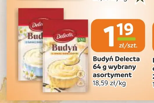 Budyń Delecta promocja w Społem Częstochowa