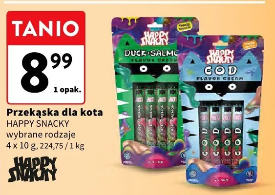 Przekąska dla kota promocja w Intermarche