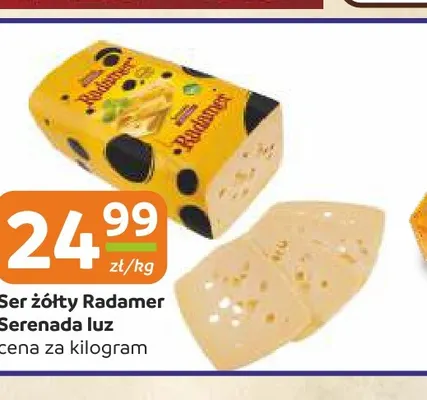 Ser żółty Radamer Serenada luz promocja w Społem Częstochowa